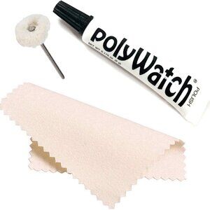 Plastic Watch Scratch Remover String Buff Soft Polisher and Polishing Cloth